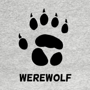 werewolf pawprint T-Shirt